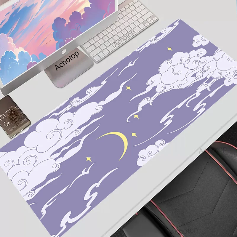 

Chinese Style Mouse Pad Pink Deskmat Large Mousepad Gamer Anime Gaming Keyboard Pad Table Mouse Mat Pc Rug XXL Deskpad 900x400
