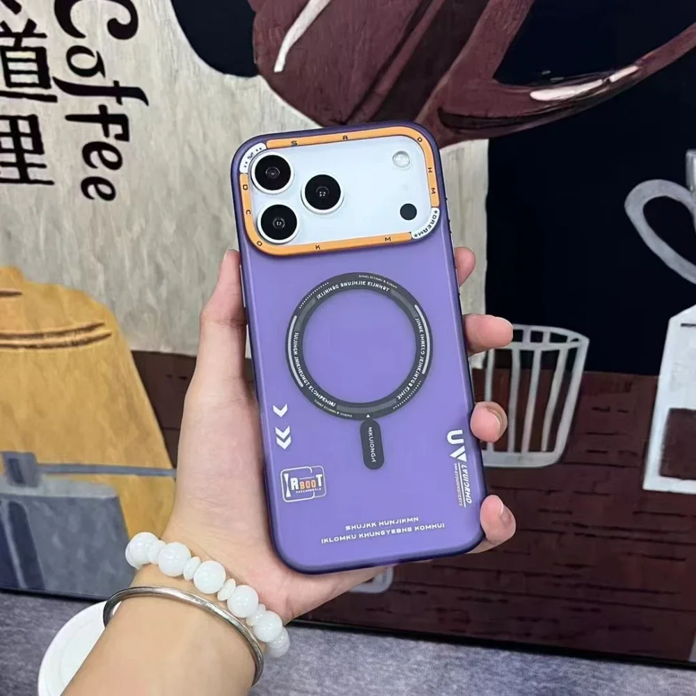 iPhone Matte Magnetic Case with Lens Frame 6
