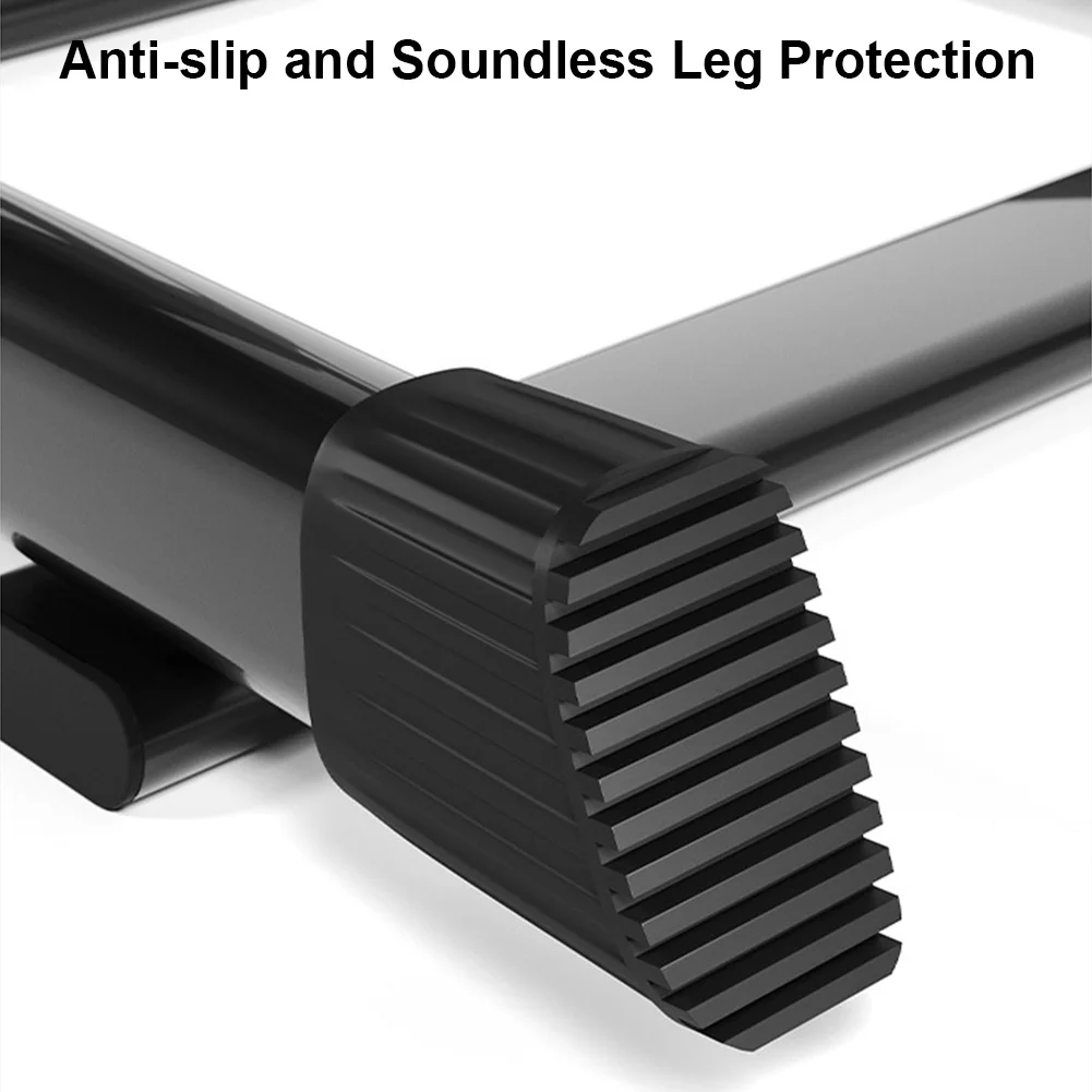3 Step Foldable Heavy Duty Stepladder Household Anti-Slip Step Stool (Black)