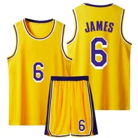 2024 Summer 4-14 Years Children's Kids Boys And Girls Sweat-absorbent & breathable 3D Print Short Sleeve Basketball Uniforms Top 2