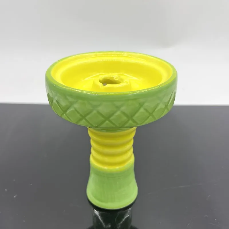 Ceramic Flavors Tobacco Bowl Holder or Hookah Shisha Colorful Smoking Accessories