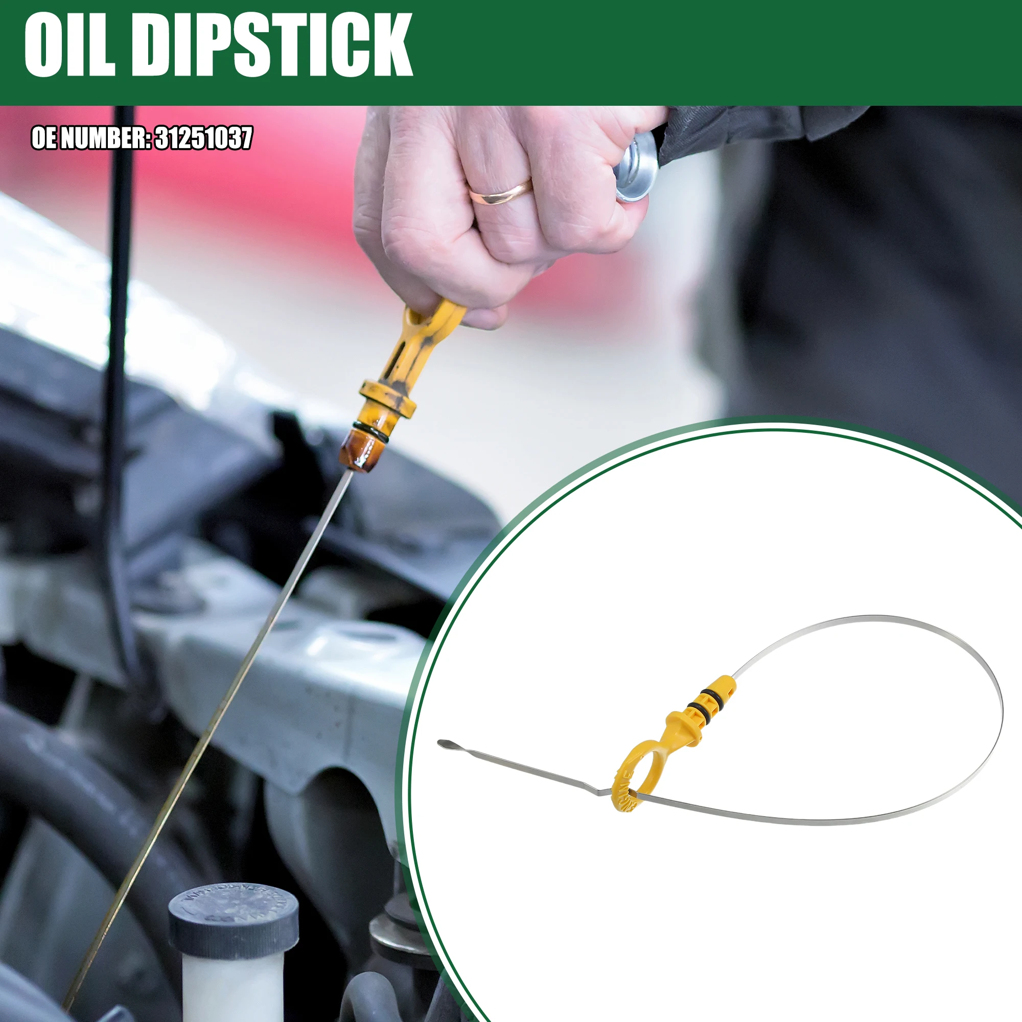 MerCruiser Oil Dipstick Gauge Replacement - Fits 861942T9, 818634T & More 14 thumbnail image
