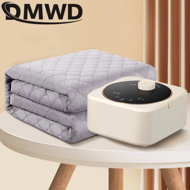 DMWD Water Circulation Heating Mattress Double Body Electric Blanket Mattress Water Heating Thermostat Warmer Winter Heater 5