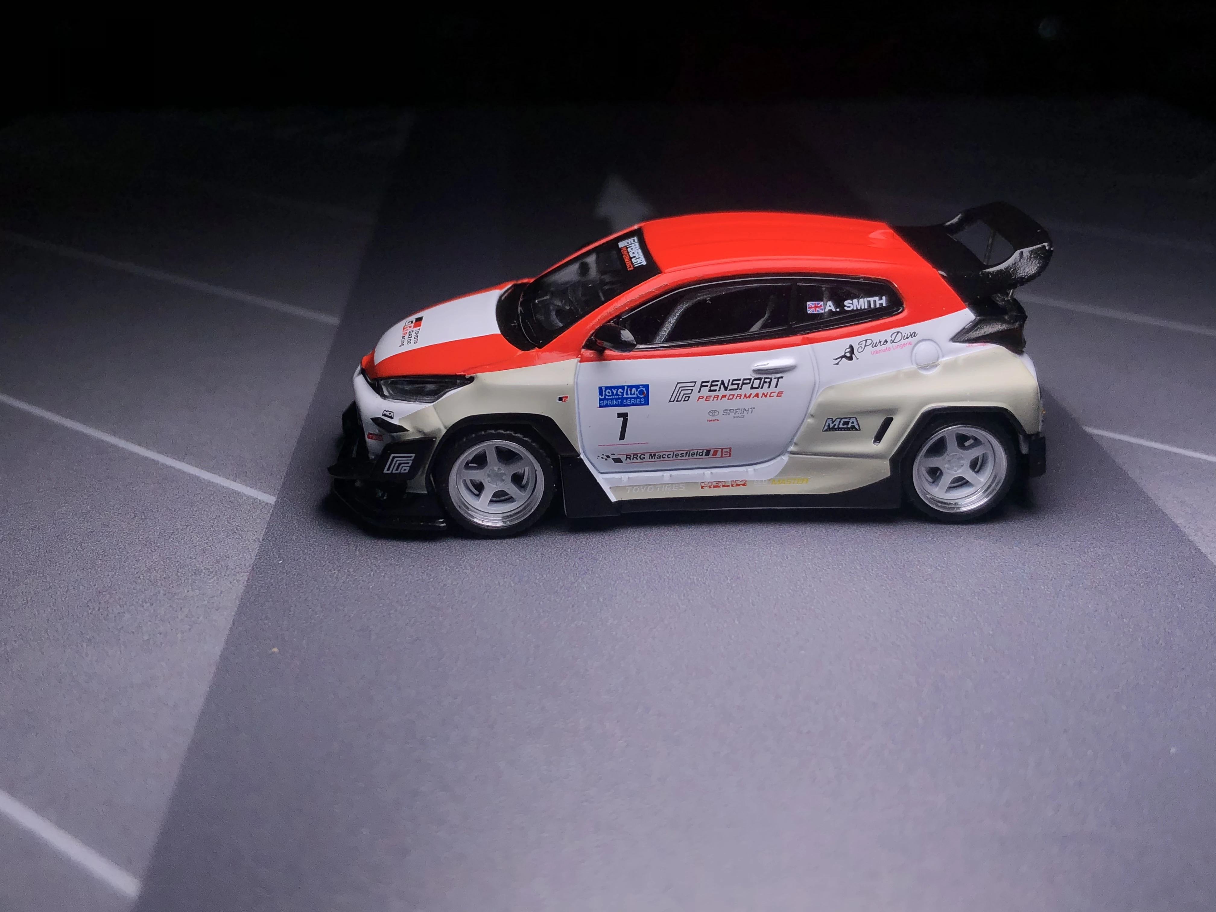 

POP RACE 1/64 Pandem GR Yaris коллекция литых моделей автомобилей ограниченный выпуск хобби игрушки
