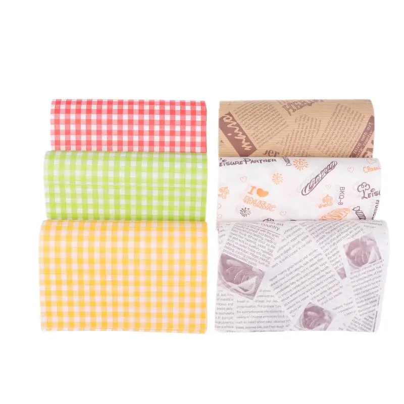 50 Pieces Premium Grease-Resistant Baking Paper Bags 18x18cm for Sandwiches, Donuts, Bu... - SKU GBPB1109 - UGI Packaging