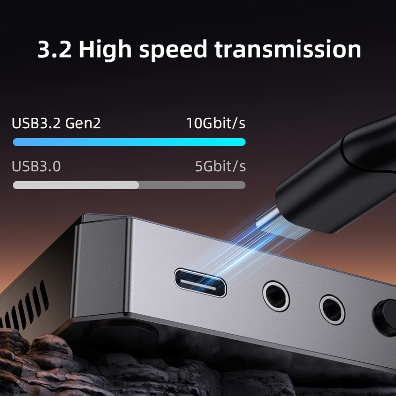 피바 USB3.2 Gen2 4K 60Hz 캡처 카드 비디오 & 오디오 게임 카드 HDMI 폰 태블릿 OBS 라이브 방송 타입 C 출력 MP4 포맷