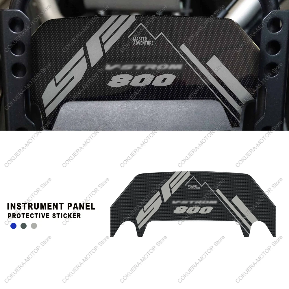 V-Strom 800SE Instrument panel protective stickers Motorcycle Sticker 3D Epoxy Resin Protection Sticker For V-Strom 800 SE 2023 ge yi sheng 18 ufc panel ddi hud switch simulated flight cockpit instrument panel f16 mfd