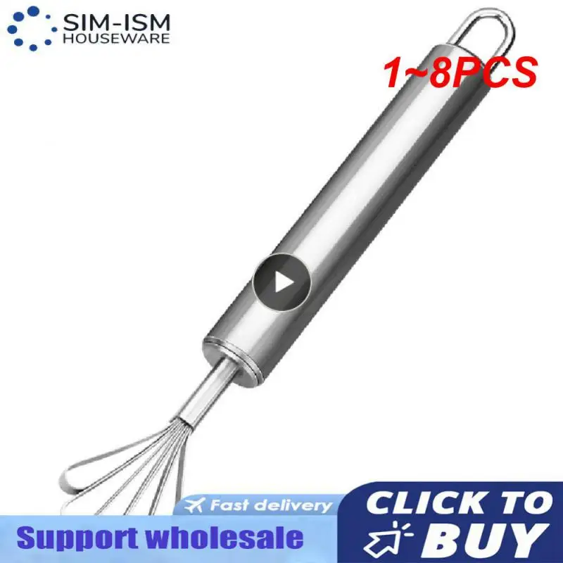 1~8PCS Creative Stainless Steel Shredded Coconut Knife Household Coconut Grater Fish Scale Planed Meat Scraper Kitchen Supplies