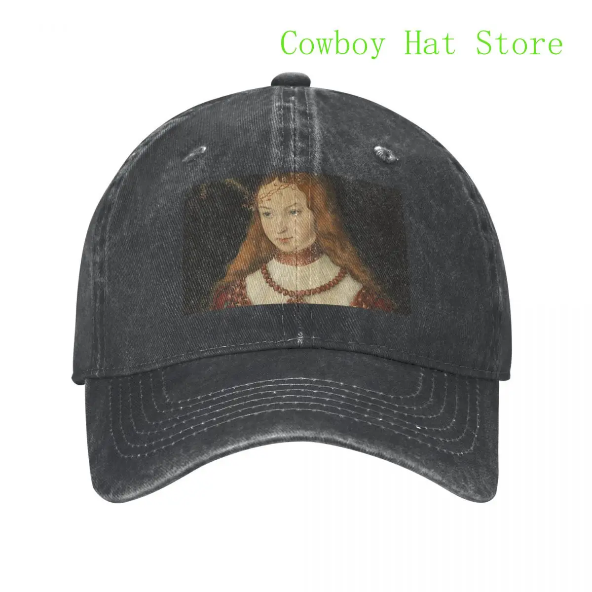 

Best Portrait of the Princess Sibylle of Cleve by Lucas Cranach Baseball Cap Sports Caps Icon Cap Men'S Women'S