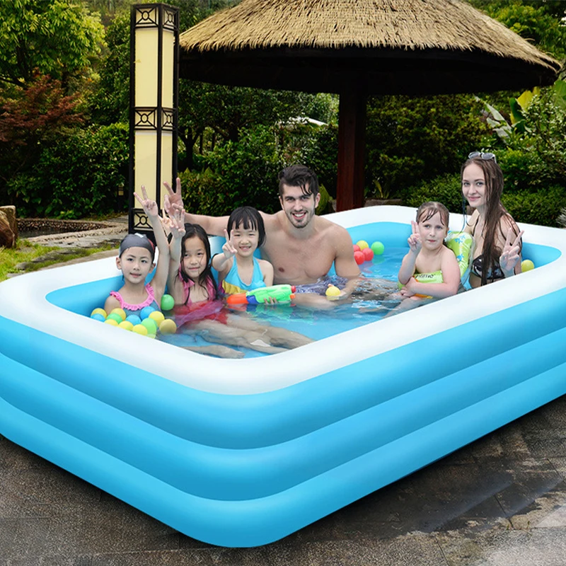 

Inflatable Swimming Pool for Children Kids Summer Water Toys Kiddie Pools for Backyard Family Summer Water Fun Outdoor Party