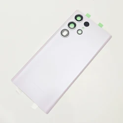Premium Back Glass Cover Replacement for Samsung Galaxy S23 Ultra - Includes Rear Housing and Camera Lens (S23Ultra Lavender)