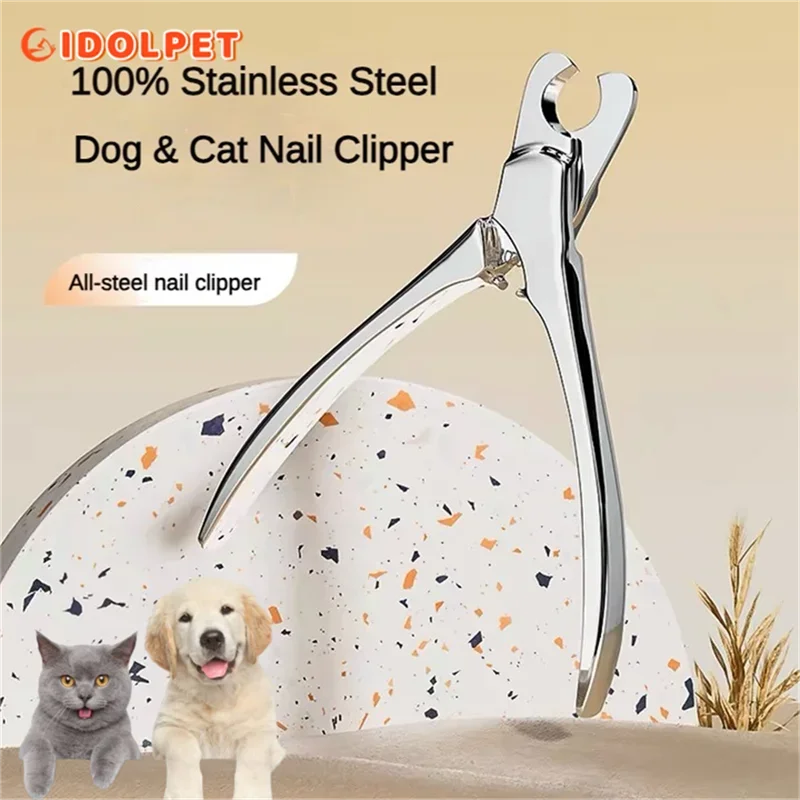 Pet Nail Clipper Professional Sharp Safety Animal Grooming Toe Trimmer Stainless Steels For Dog and Cat