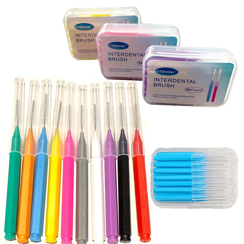 30PcsInterdentalBrushesHealthCareTeethWhiteningInterdental