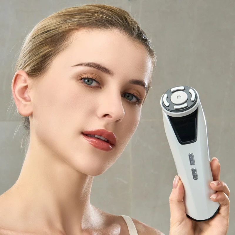 

Home Use Multi-functional Anti-wrinkle RF Beauty Instrument Ems Rf Facial Lifting Massage Machine