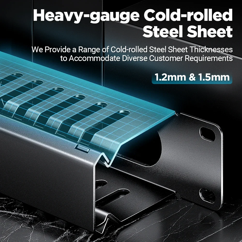 Guida Per Cavi Del Pannello Anteriore PHASAK 19" 1U Con Coperchio E 1u 55939297 - Foto 4