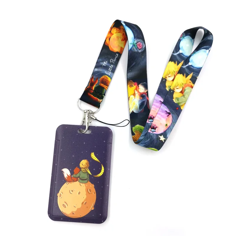 Chic Lanyard ID and Card Holder with Strap