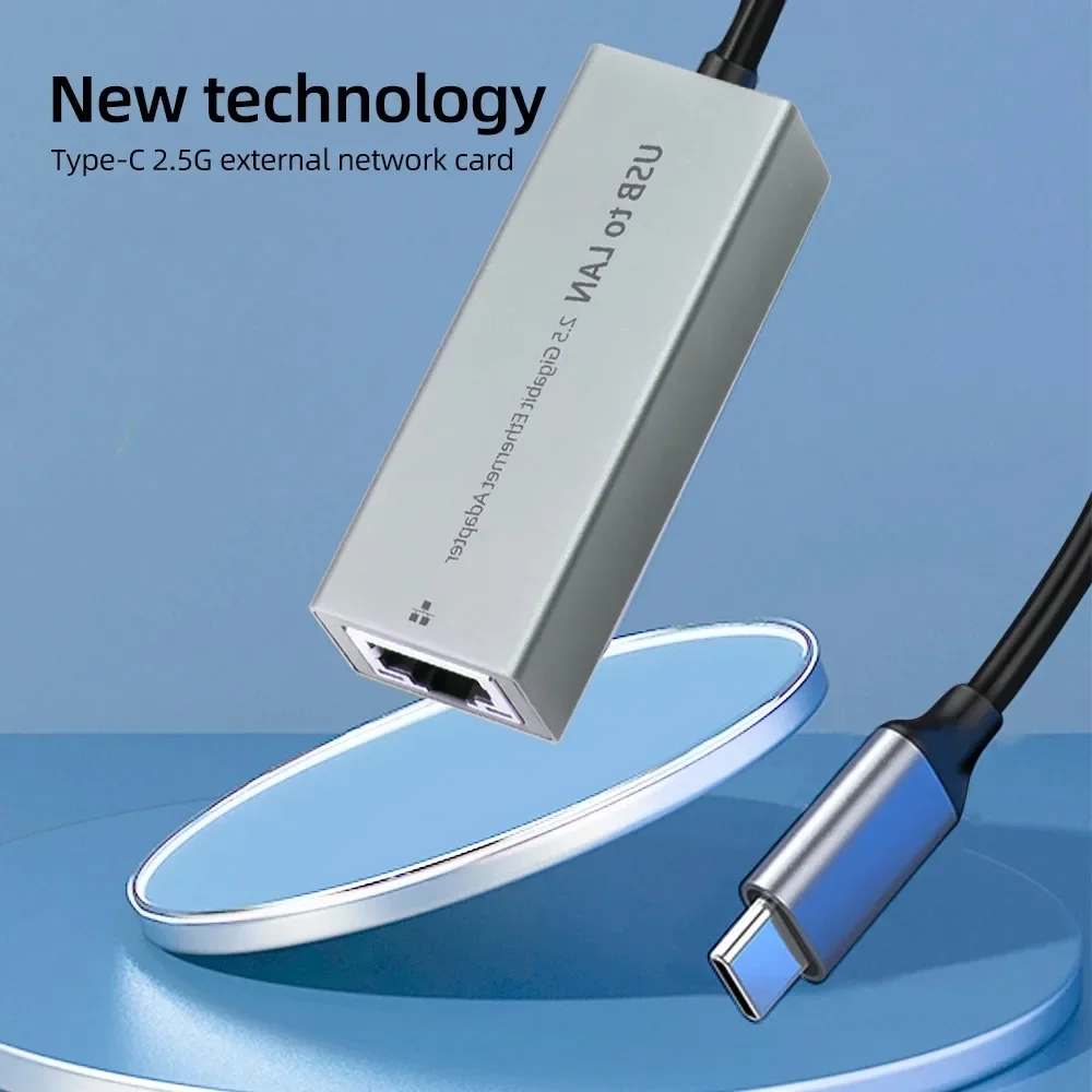2500Mbps USB Ethernet Adapter 2.5G USB3.0 Network Card Thunderbolt 3 Lan Interne