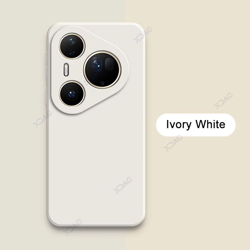 Premium Liquid Silicone Armor Case - Luxury Soft Square Design with Advanced Lens Protection
