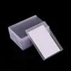 10/1Sets Clear Acrylic Coin Display Stand Holders Small Easel Rack Trading Card Toploaders Holder Support for Kpop Idol Card 3