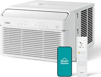 8000 BTU Window Air Conditioner with Heat Inverter Tech Ultra-Quiet Operation 35% Energy-Saving APP & Voice Smart Control 1