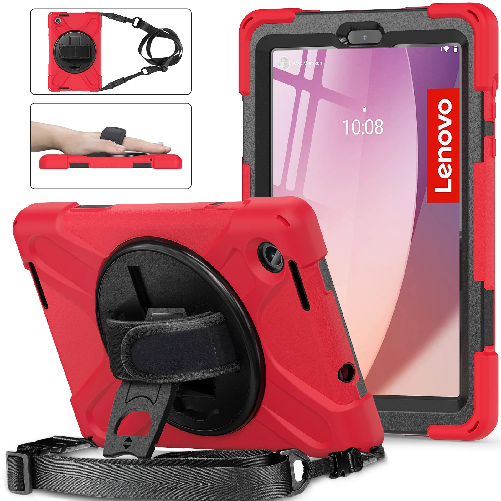Gerutek Cover Per Lenovo Tab M10 2nd Gen 10.1 Pollici 2020 - Foto 4