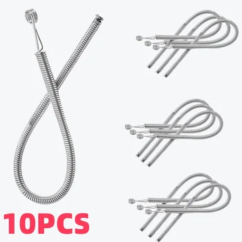 Durable and Rust Free Drawstring Threading Device, Quick Rebound Lace Webbing Waist Rope Device, Sewing Accessories