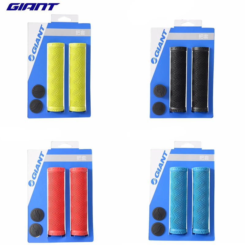 Rubber Mtb Bike Handle Grip Rubber Nonslip Grips Giant Handlebar