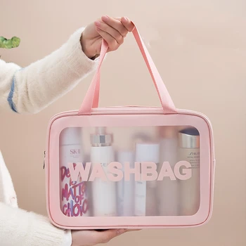 Portable Travel cosmetic bag Clear Storage Bag Organizer Bags ...