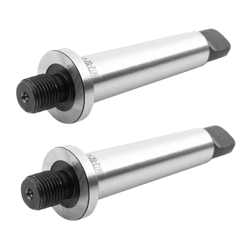 Promozione! 2X 2Mt Gambo A 1/2 Pollici-20 Mandrino Per Trapano Filettato Arbor Adattatore Mt2 Conico Morse Temprato