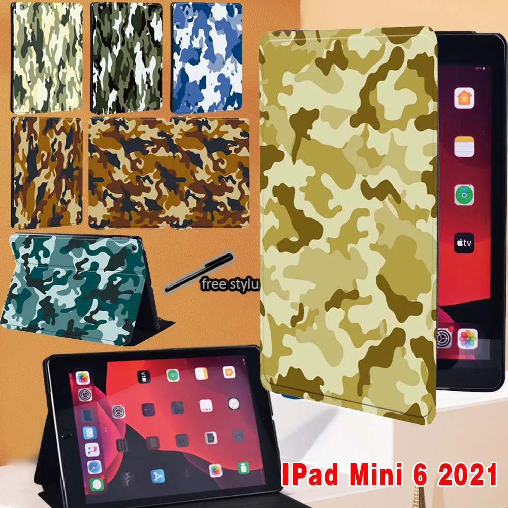 Per Ipad 9Th 10Th Generation Cover/7Th 8Th 10.2 Ipad 5Th 6Th 9.7/ Mini 5 4 3 2 1 /Ipad 2 3 4 Pu Leather Tablet Stand Folio Cover