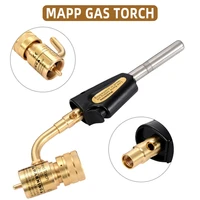 MAPP Propane Gas Welding Torches Metal Turbotorch Brazing Solder Plumbing Blow Torch Soldering Tool 2