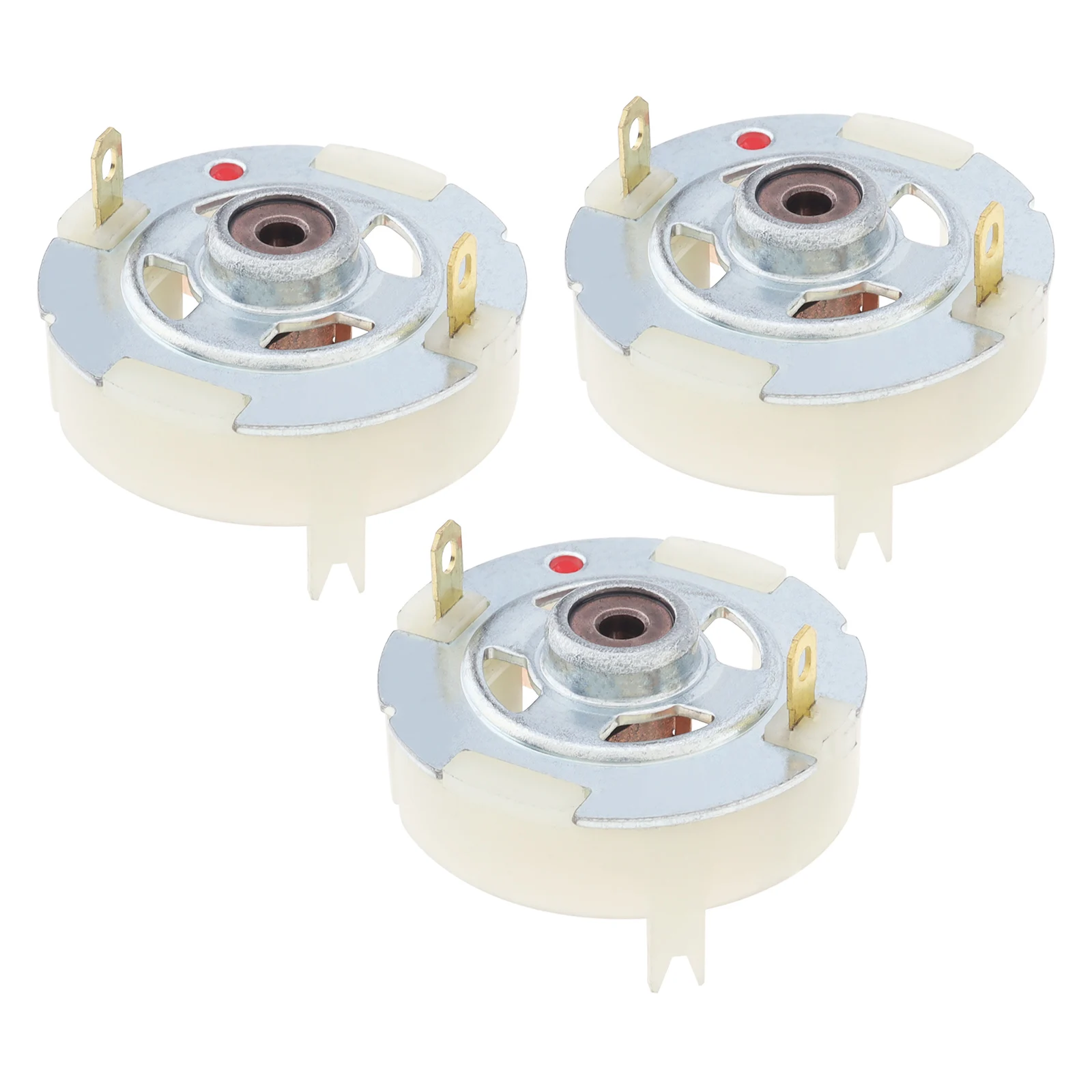 3pcs RS550 DC Motor Carbon Brush Holder End Cap Cover Repair Parts Replace 550 Motor Brush Holder For Electric Screwdriver Drill carbon brush holder
