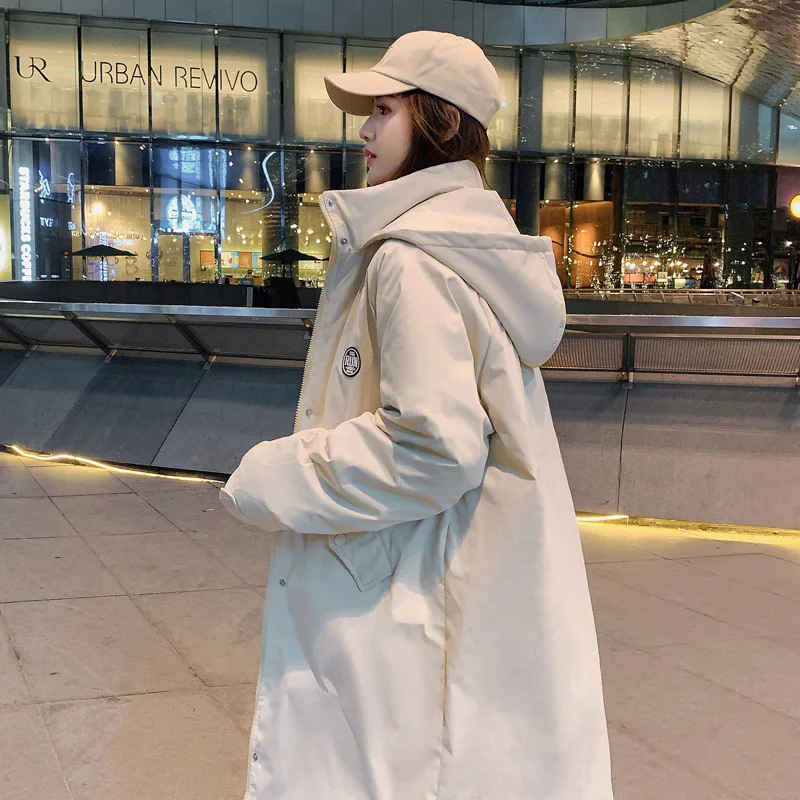 Bread Coat down Cotton Clothing Cotton Coat Women's Winter Coat Mid-Length Thick Cotton Jacket New Fashion