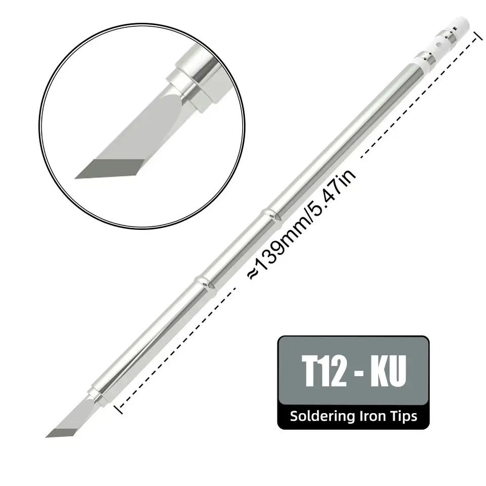 T12 Series Tip for Soldering Iron Replacement Tips Heater Solder Head Weller Electric Welding Equipment Tools Sting Tin Cautin image 17