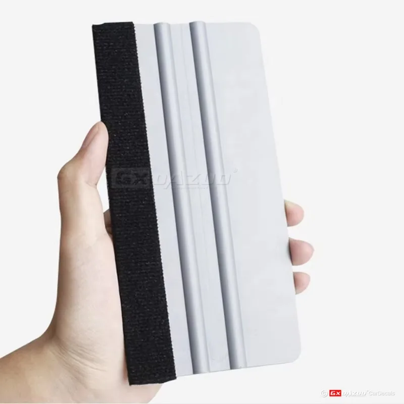 5개/세트 16*8CM 플라스틱 청소 스크레이퍼 플라스틱 면도날 스티커 필름 유리 스크레이퍼 카드 키트