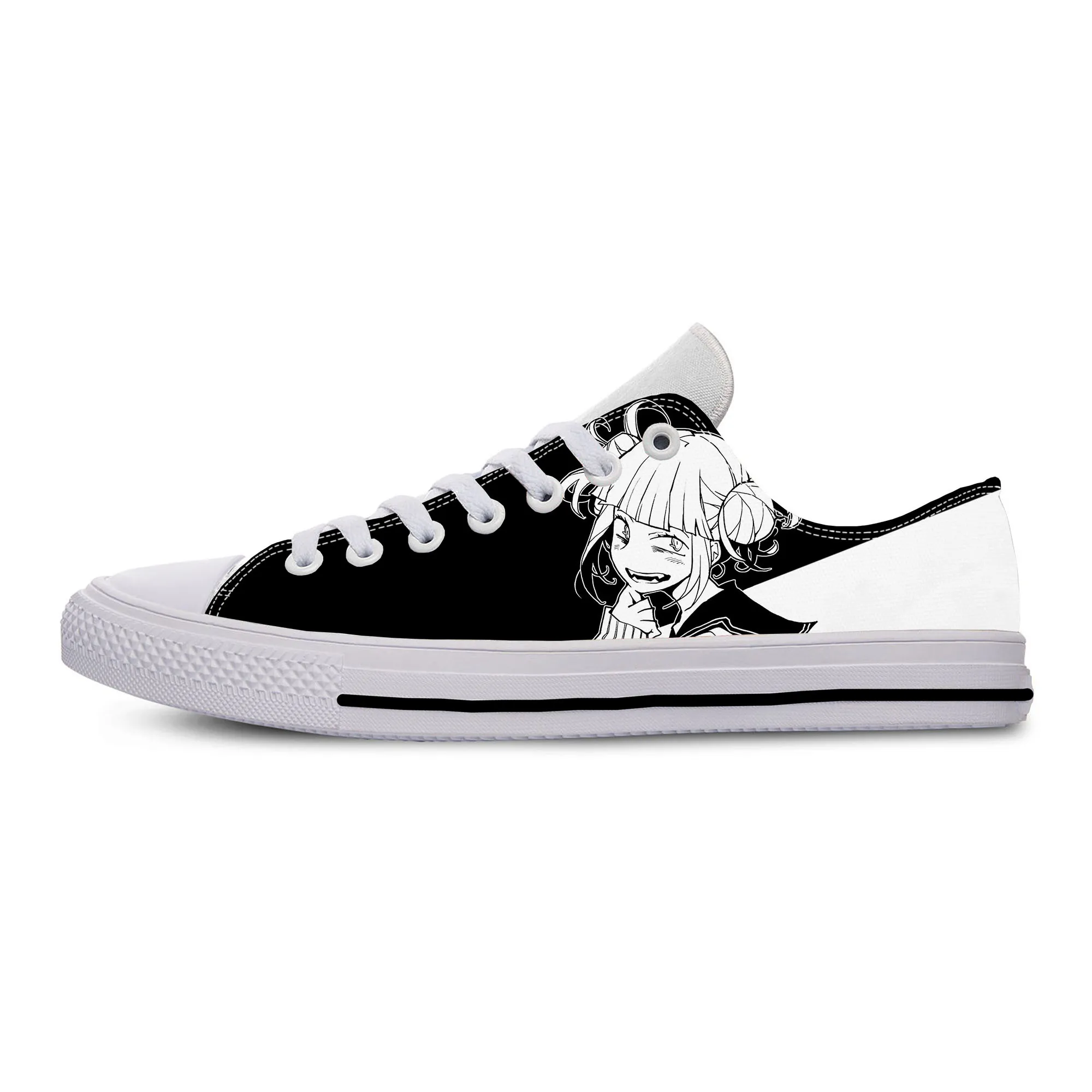 

Anime Hot Manga Cartoon My Hero Academia Toga Himiko Low Top Board Shoes Lightweight Casual Shoes Breathable Men Women Sneakers