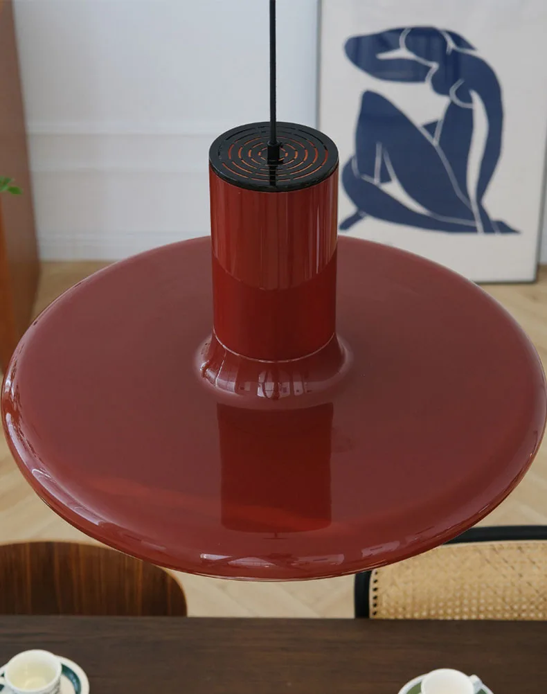 Modern Red White Pendant Lamp