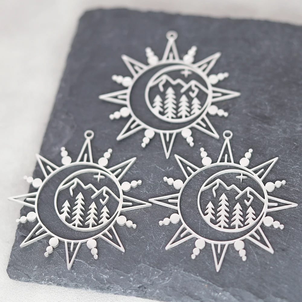 

3 шт. готические подвески из нержавеющей стали для изготовления ювелирных изделий