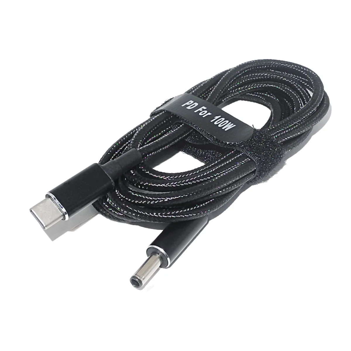 100W USB Type C male Fast Charging Cable for Dell Inspiron 11 13 14 15 3000-7000 Series Vostro 5502 5401 USB-C to 4.5X3.0mm Adap