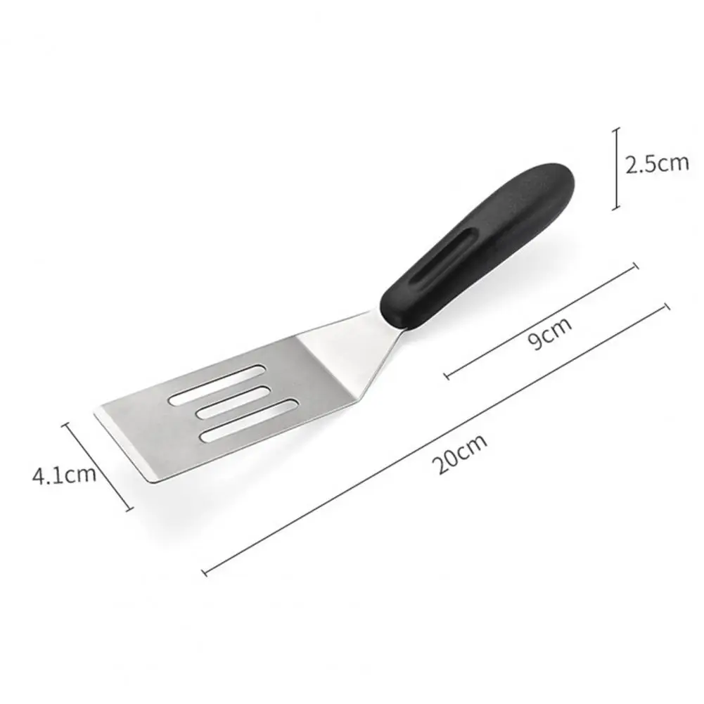 Small Kitchen Spatula Stainless Steel Serving Turner For Pancakes Brownies Desserts Eggs Mini Metal Spatula For Flipping Serving