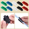 Anti Lost Self-adhesive Pencil Holder Soft Silicone Elastic Marker Pen Clips For Notebook Journals Whiteboards Fixed Stand 3