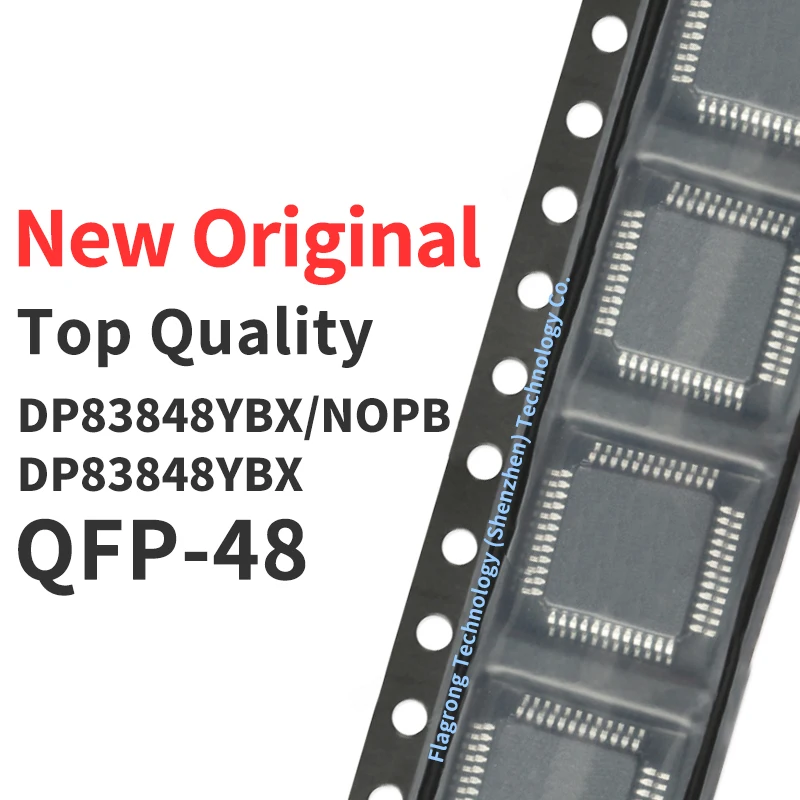 

(1 Pcs) DP83848YBX/NOPB DP83848YBX QFP-48 New Original Chip IC