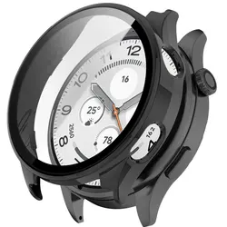 Cover morbido protettivo trasparente in TPU con vetro temperato HD per smartwatch