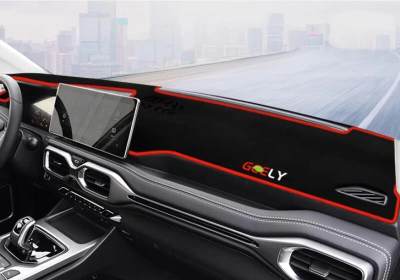 Чехол для приборной панели автомобиля, защита от грязи, Солнцезащитный коврик для Geely Okavango Haoyue