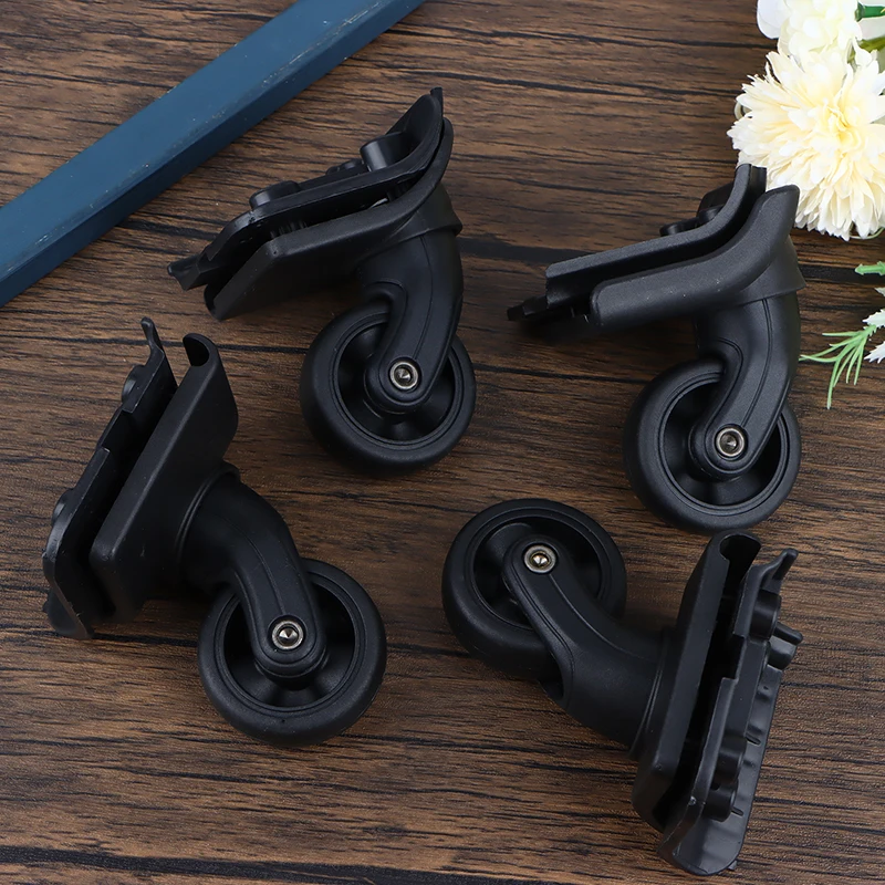 

4Pcs/set Luggage Wheel Replacement Travel Suitcase Wheels 360 Swivel Mute Wheel For Suitcase Travel Luggage Aceessories Set