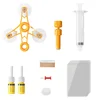 Windshield Car Crack Repair Kit DIY Window Mobile Screen Kit Cure Glue Car Glass Scratch Crack Repair Accessories Clean Neat 6