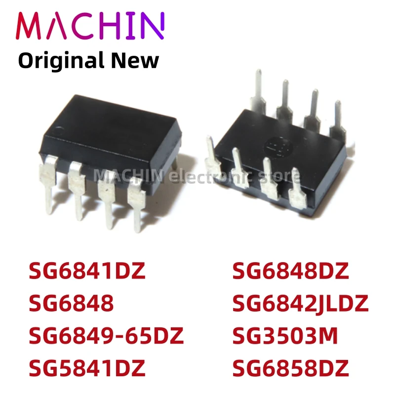 

1pcs SG6841DZ SG6848 SG6849-65DZ SG5841DZ SG6848DZ SG6842JLDZ SG3503M SG6858DZ DIP-8 Power Management Chip DIP8