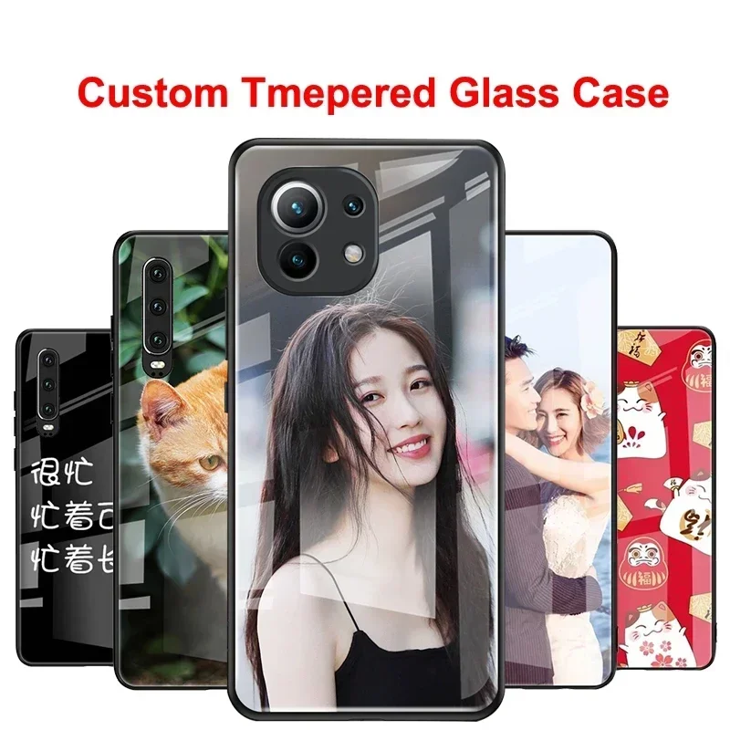 Cover Personalizzata Per Xiaomi E Poco – Foto, Testo O Logo – Custodia In TPU Con Cordino Incluso