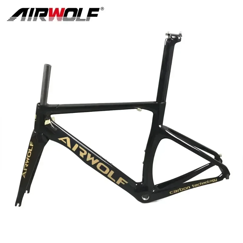 

2021 New Carbon Road Bike Frame V Brake 700C*23 Carbon Frameset Bottom Bracket BSA 68mm Aerodynamics Racing Road Bicycle Frames