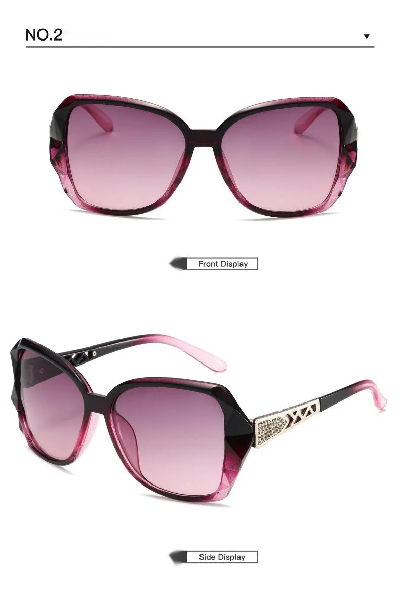 Nouvelles lunettes de soleil les plus vendues, lunettes de soleil à la mode européenne et américaine, lunettes de soleil rétro à grande monture pour femmes, lunettes de soleil célèbres sur Internet_voghion.com